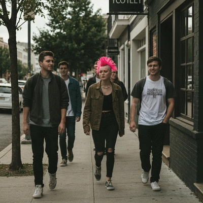 Small business owner planning digital marketing strategy on a laptop